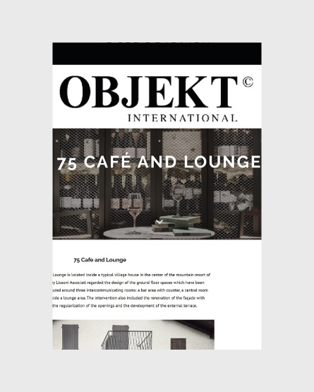 objekt-international.com- 75 Seventifive Cafè & Lounge, Ponte di Legno
