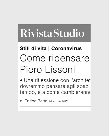 rivistastudio.com- Interview with Piero Lissoni