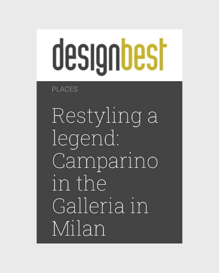 magazine.designbest.com- Camparino in Galleria, Milano