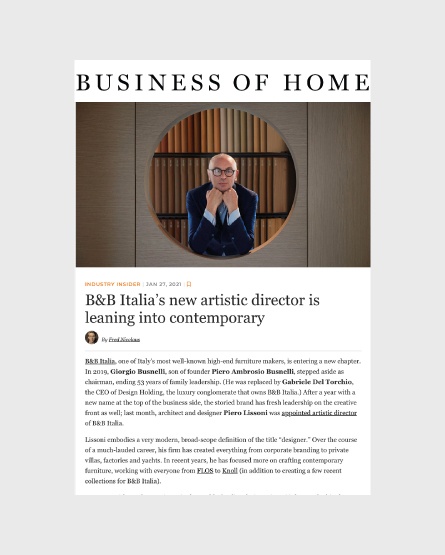 businessofhome.com- B&B Italia