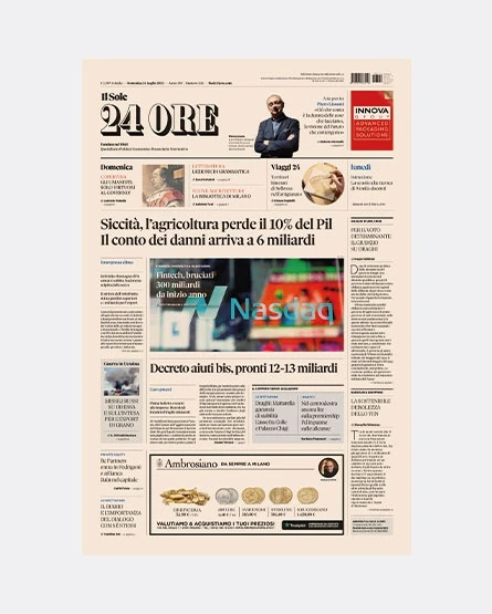 Sole 24 Ore- Interview with Piero Lissoni