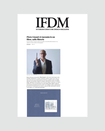 ifdm.design- Quello che sono diventato. Sul libro, sulle librerie