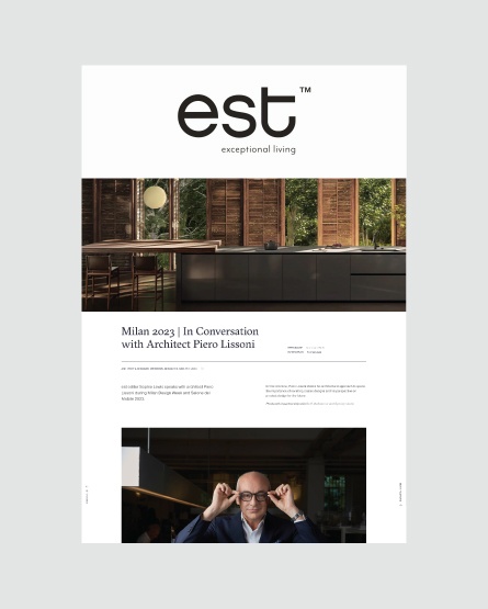 estliving.com- Interview with Piero Lissoni