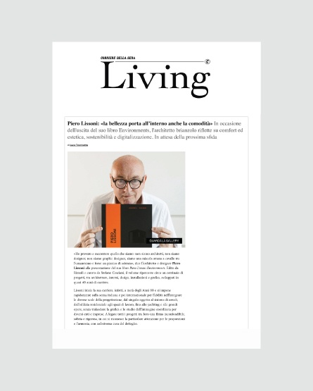 living.corriere.it- Piero Lissoni. Environments