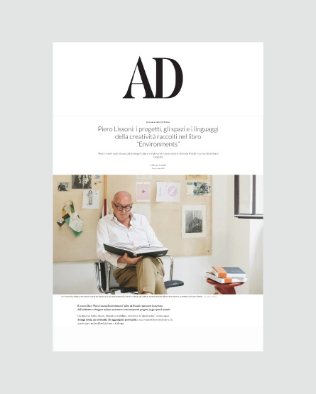 ad-italia.it- Piero Lissoni. Environments