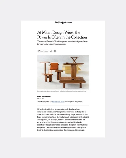 nytimes.com- Interview with Piero Lissoni