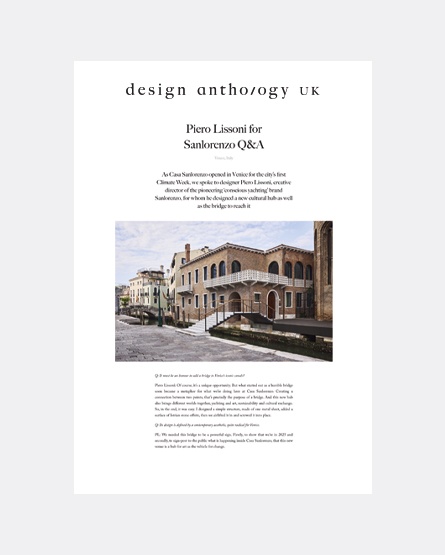 designanthologyuk.com- Sanlorenzo, Casa Sanlorenzo