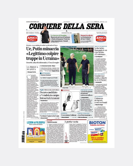 Corriere della Sera - Italy- Sanlorenzo, Casa Sanlorenzo