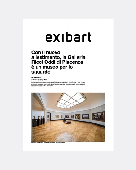 exibart.com- Galleria Ricci Oddi, Piacenza