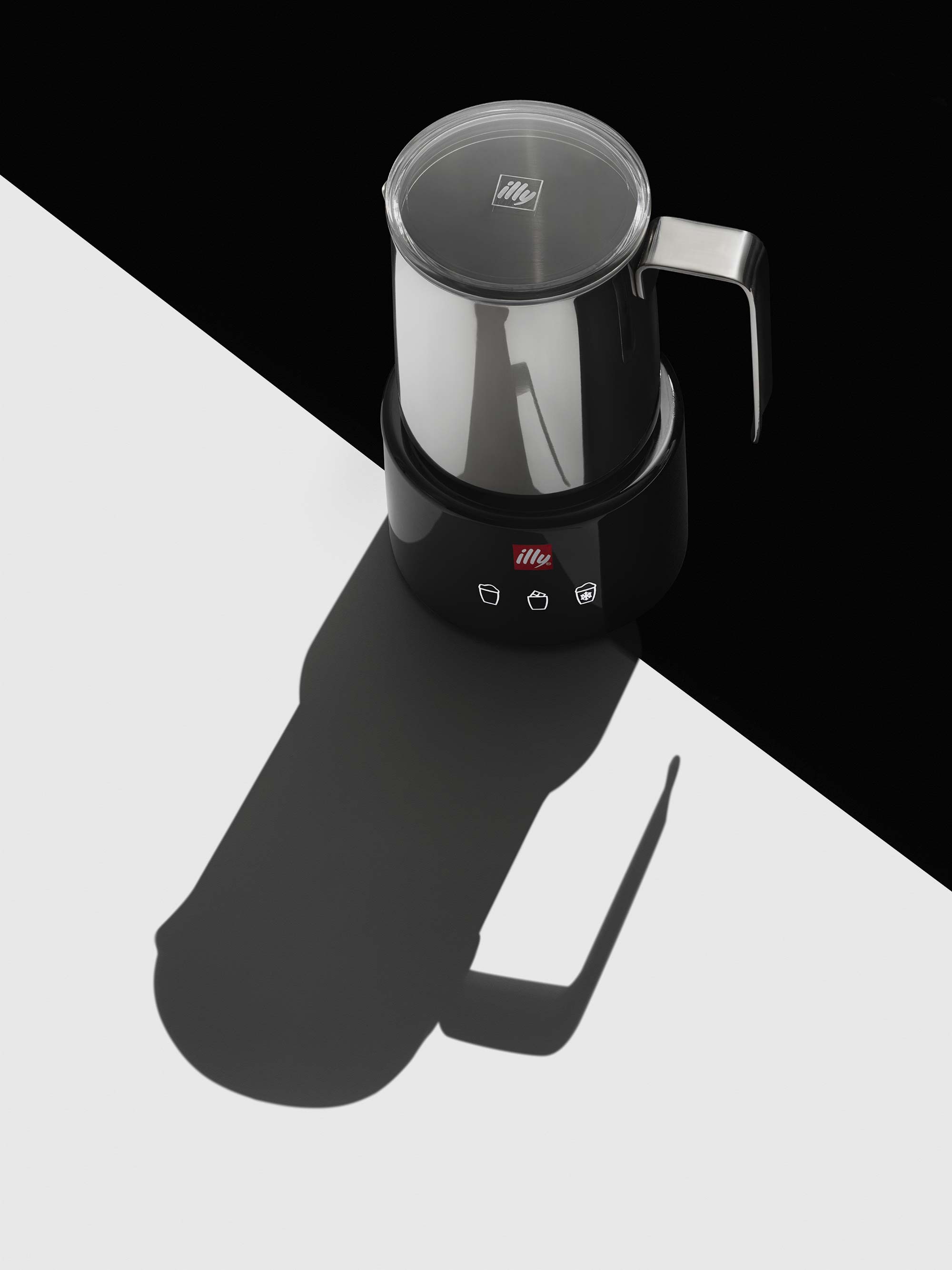 illy Electric Milk Frother - White